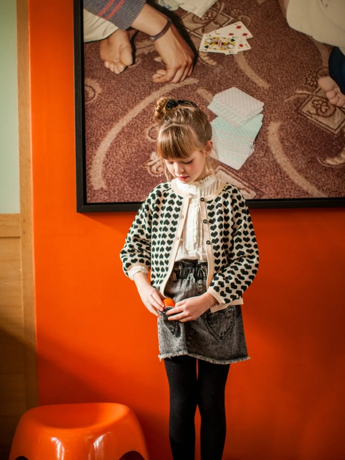 Gulsah Heart Cardigan
