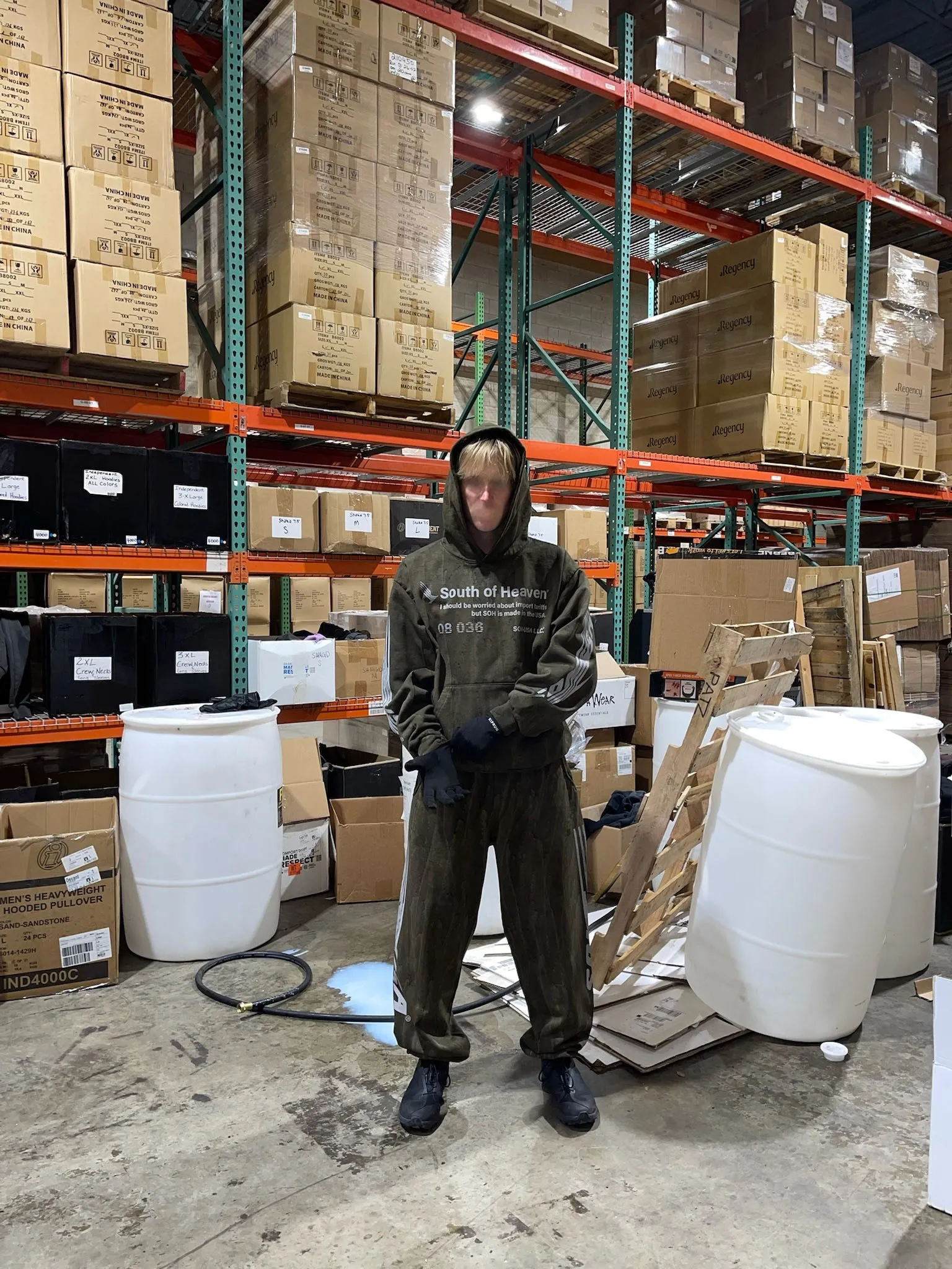 HAINESPORT - Heavyweight Hoodie Camo