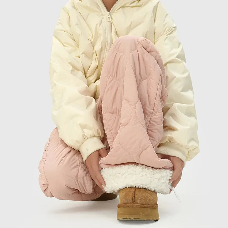 Harland Onion Quilt Fleece-Lined Pants