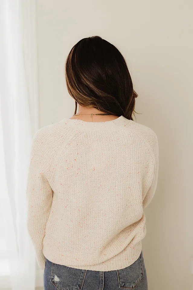 Heather Speckled Cardigan