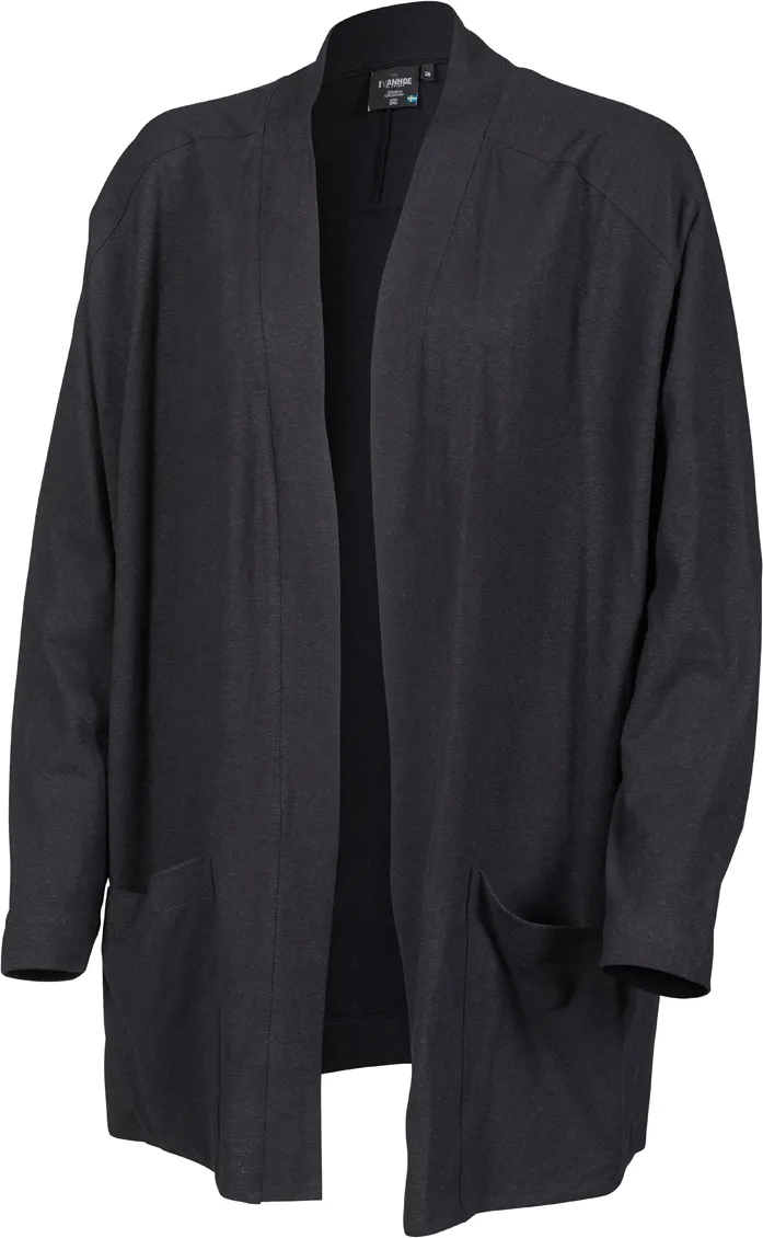 Ivanhoe Women&#x27;s GY Beyla Cardigan Hemp Black | Buy Ivanhoe Women&#x27;s GY Beyla Cardigan Hemp Black here | Outnorth