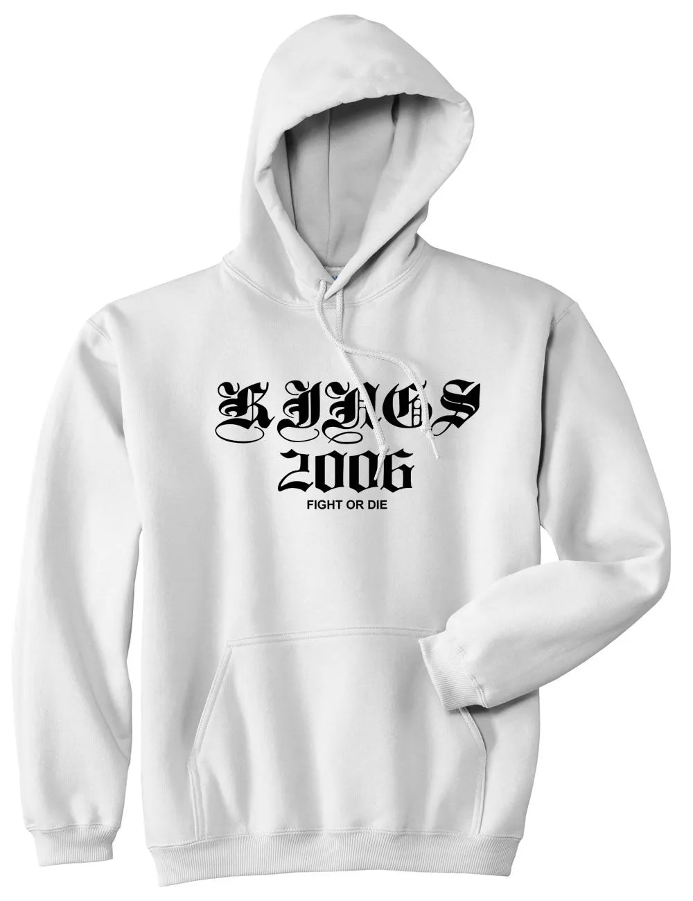 Kings 2006 Old English logo Pullover Hoodie Hoody
