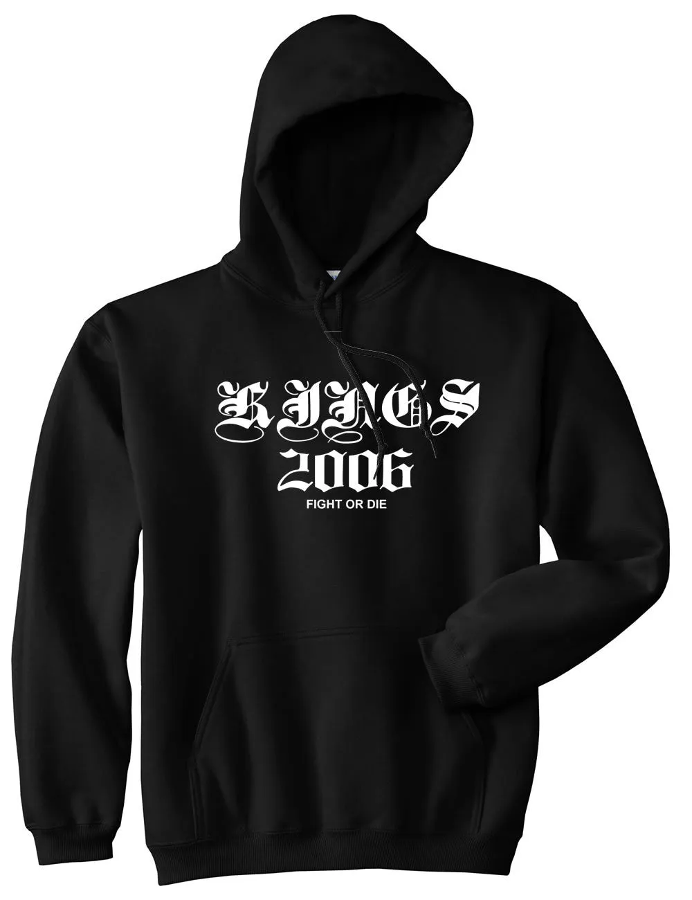 Kings 2006 Old English logo Pullover Hoodie Hoody