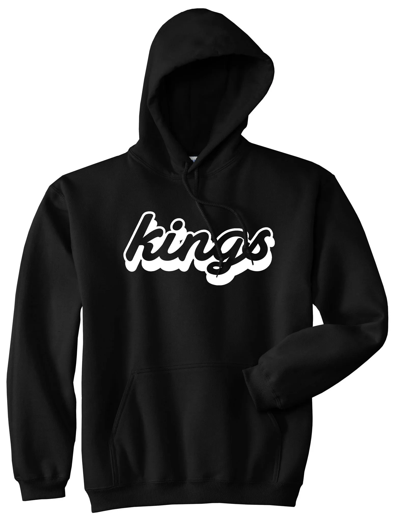 Kings Blue Gradient Logo Pullover Hoodie