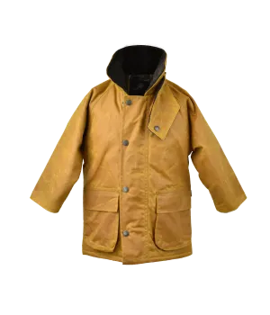KW18K - Junior Knightsbridge Wax Jacket - GOLD