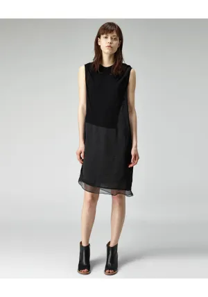 Layered Jersey Dress