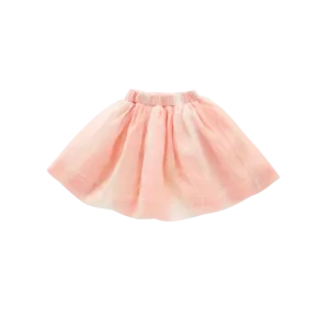 Layered Organza Skirt | Pink