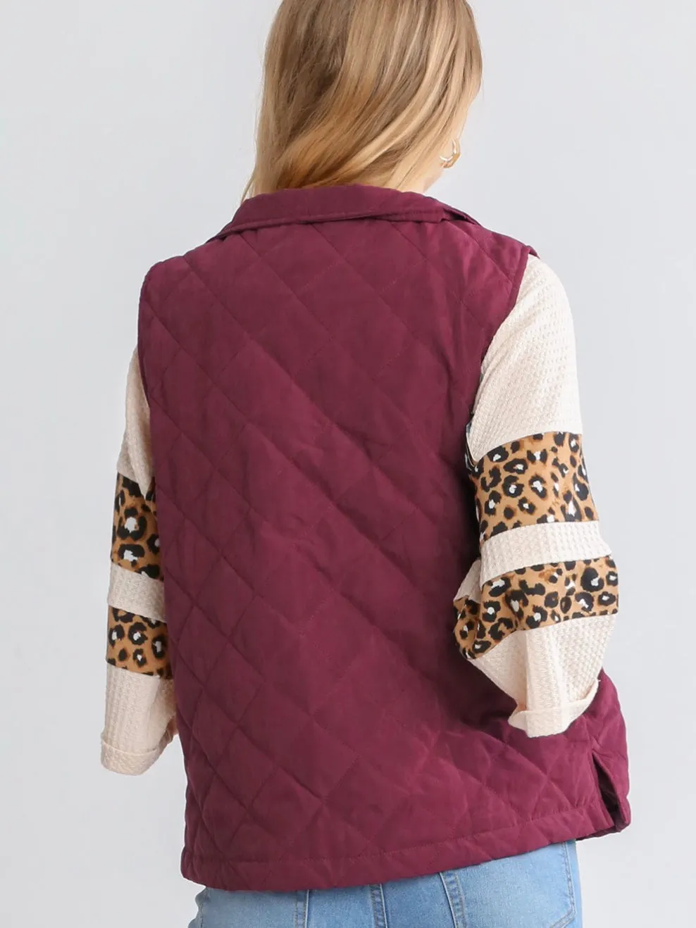 Lena Vest - Mulberry