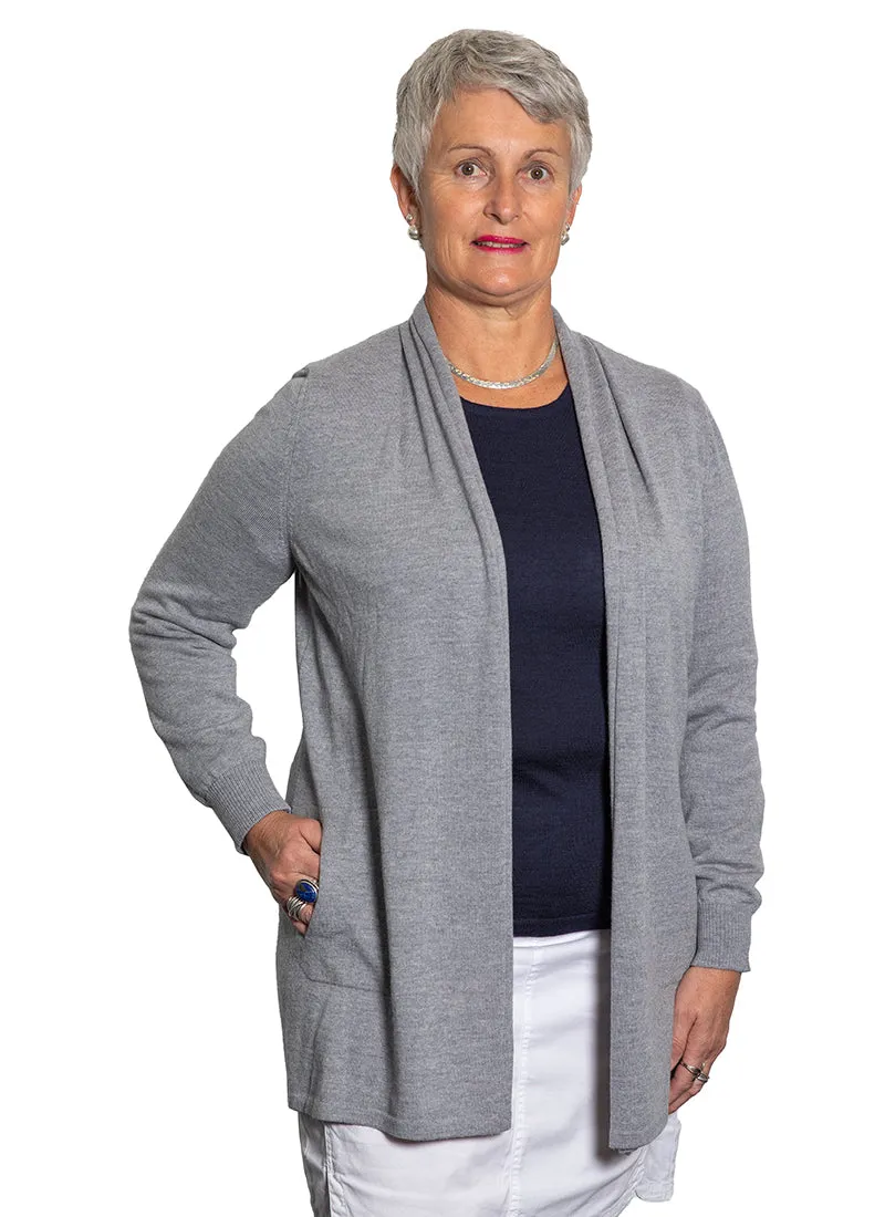 Longline Cardigan with pockets