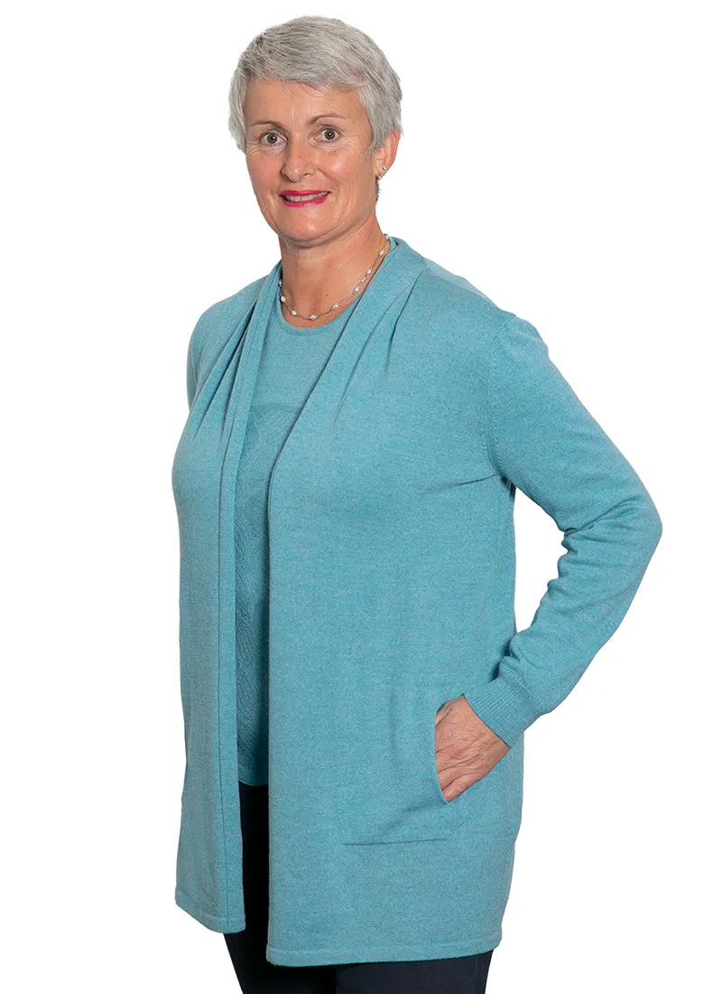 Longline Cardigan with pockets
