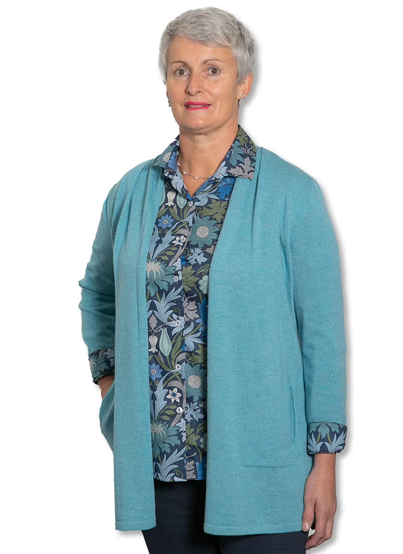 Longline Cardigan with pockets