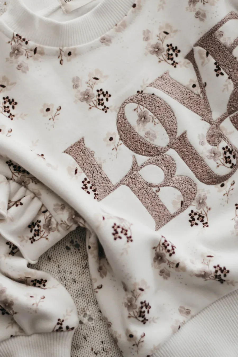 Love Bug Fleece Jumper | Posy Frill