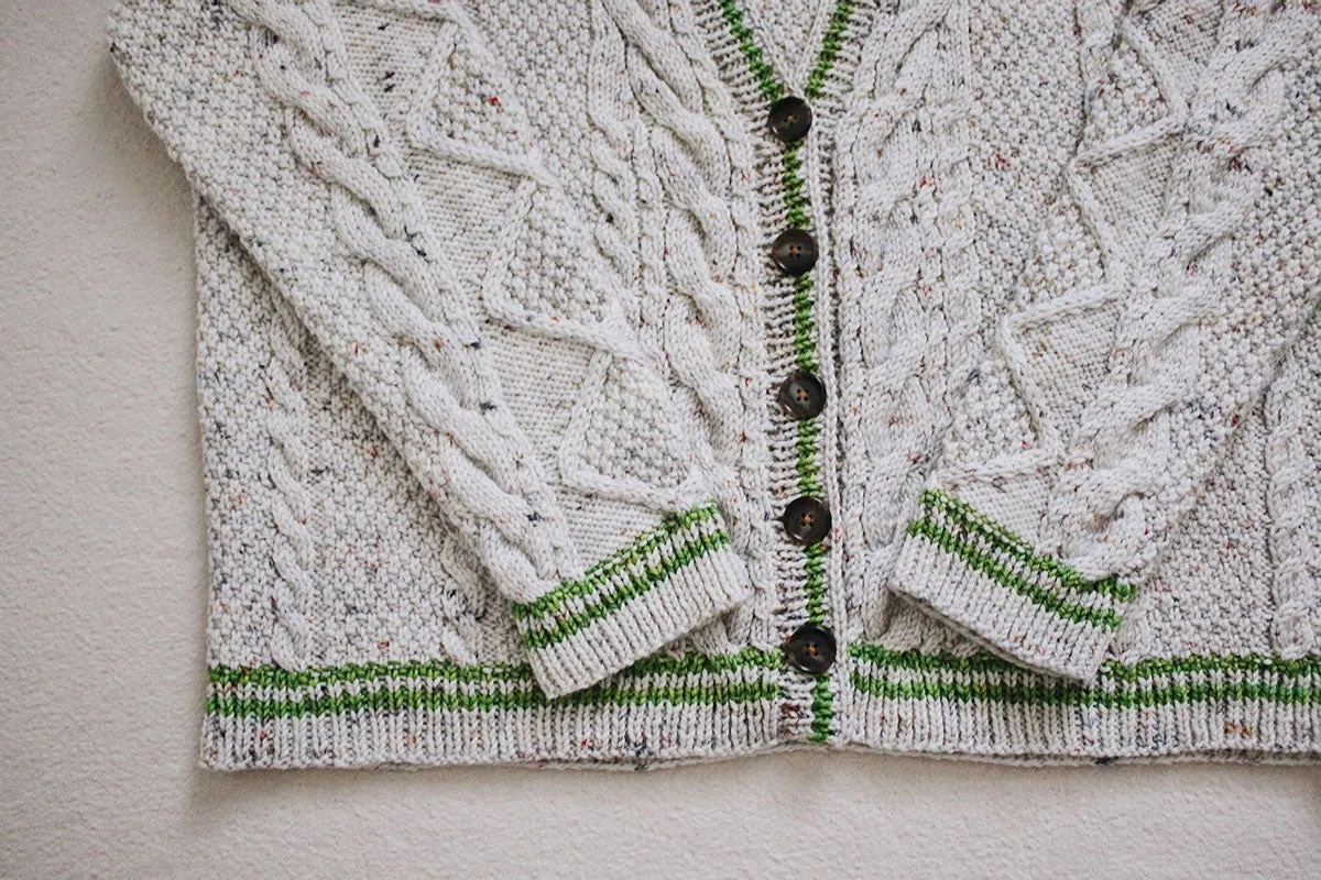 Madelinetosh Tosh Patterns - Folklore Cardigan - PDF Download
