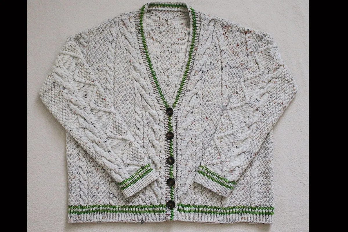 Madelinetosh Tosh Patterns - Folklore Cardigan - PDF Download