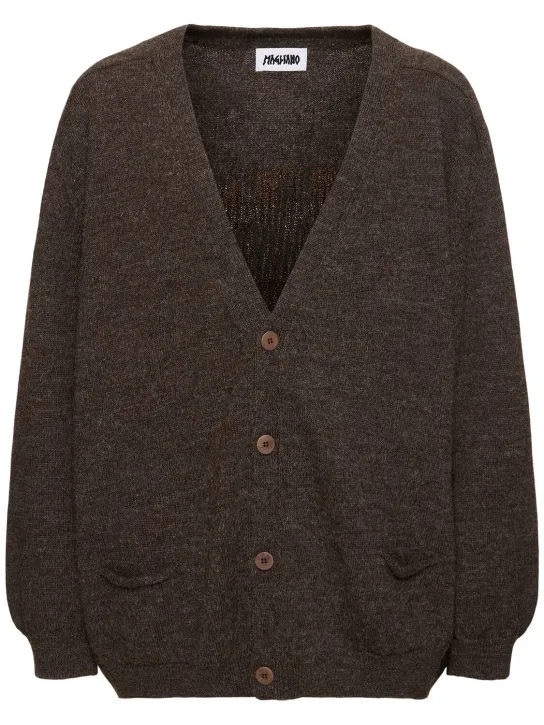 Magliano   Grampa logo wool cardigan 