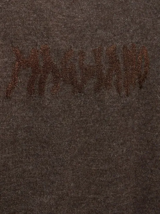 Magliano   Grampa logo wool cardigan 