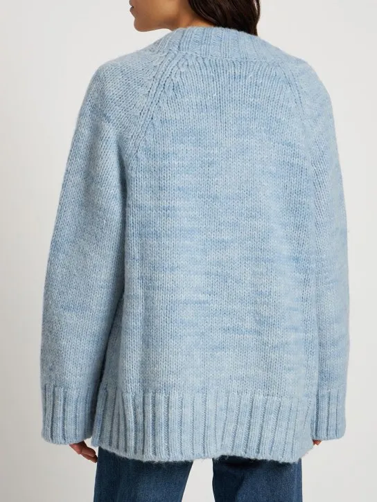 Maison Margiela   Alpaca blend knit cardigan 