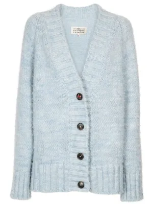 Maison Margiela   Alpaca blend knit cardigan 