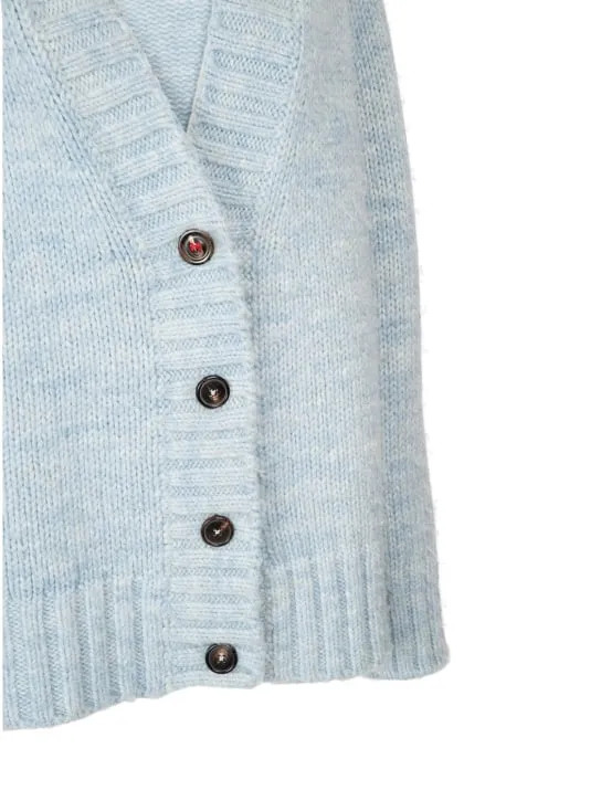 Maison Margiela   Alpaca blend knit cardigan 