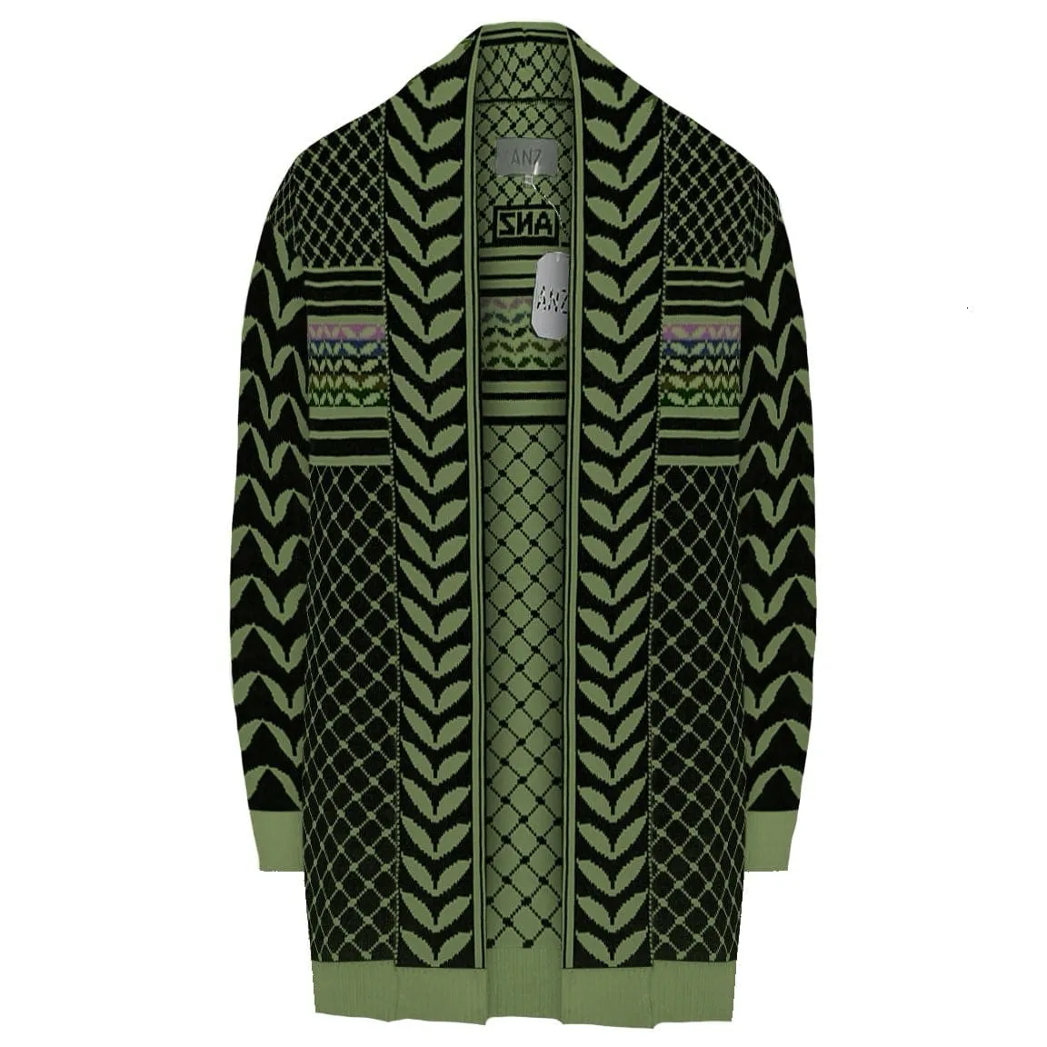 MANDELA CARDIGAN / OLIVE