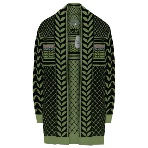 MANDELA CARDIGAN / OLIVE