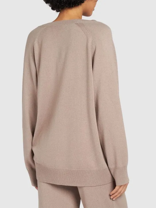 Max Mara   Ampezzo wool &amp; cashmere knit cardigan 