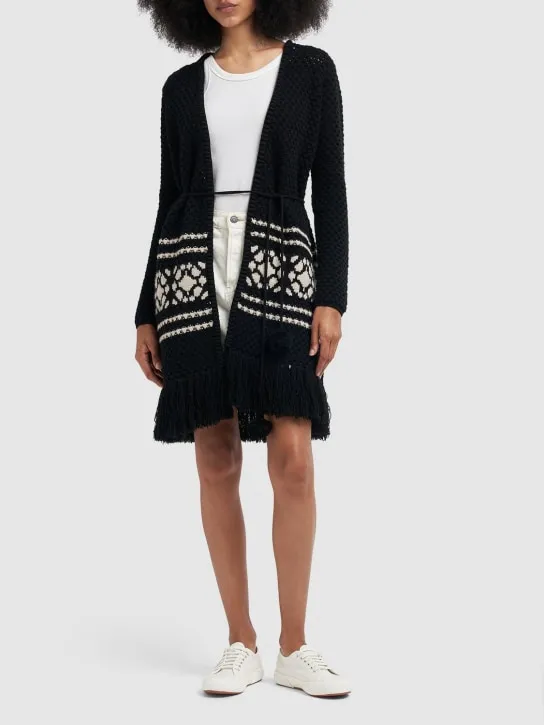 Max Mara   Orione wool &amp; cashmere knit cardigan 