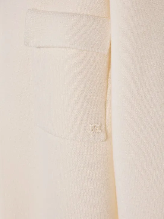 Max Mara   Oversize wool knit cardigan 