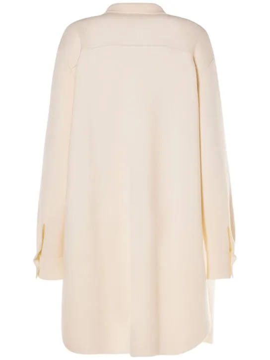 Max Mara   Oversize wool knit cardigan 