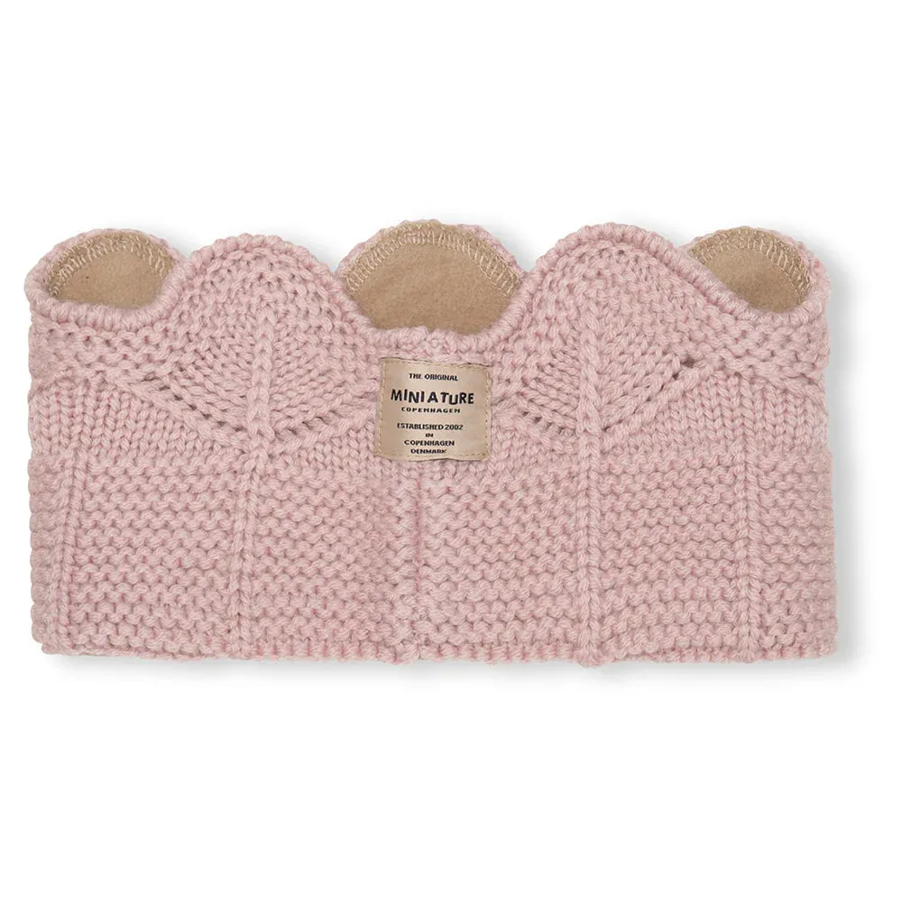 MINI A TURE MATCINNI Fleece Lined Headband - Adobe Rose