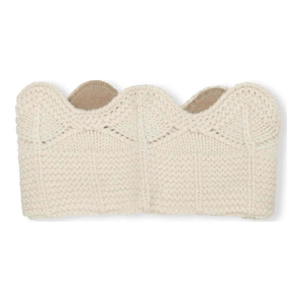 MINI A TURE MATCINNI Fleece Lined Headband - Angora Cream