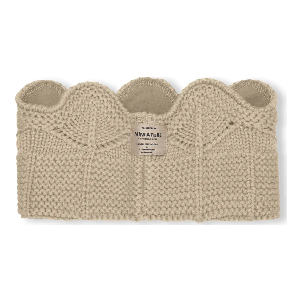MINI A TURE MATCINNI Fleece Lined Headband - Savannah Tan