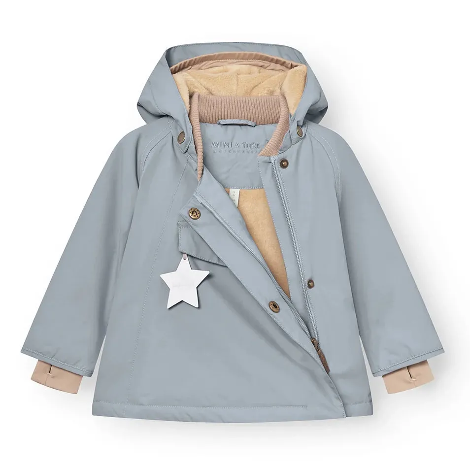 MINI A TURE MATWANG Fleece Lined Winter Jacket - Citadel Blue