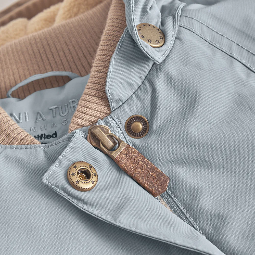 MINI A TURE MATWANG Fleece Lined Winter Jacket - Citadel Blue