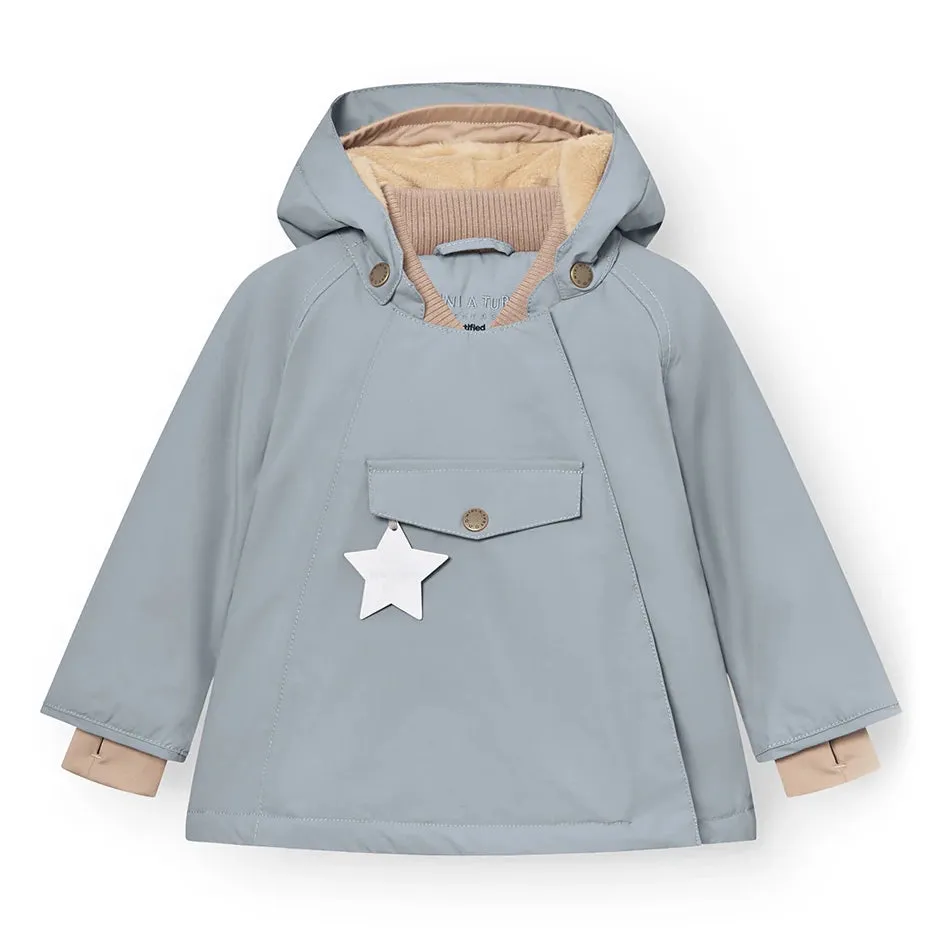 MINI A TURE MATWANG Fleece Lined Winter Jacket - Citadel Blue