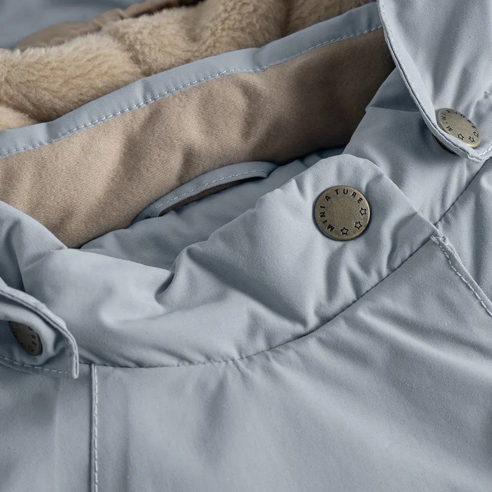 MINI A TURE MATWANG Fleece Lined Winter Jacket - Citadel Blue