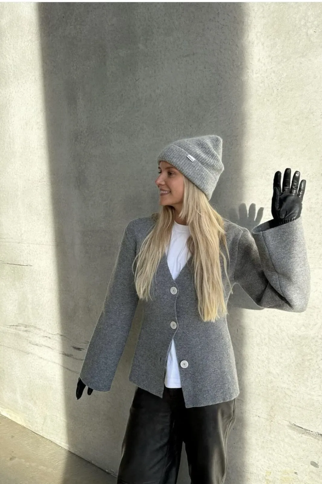 Modström - Klaytonmd Cardigan 57908 - 7087 - Grey Melange