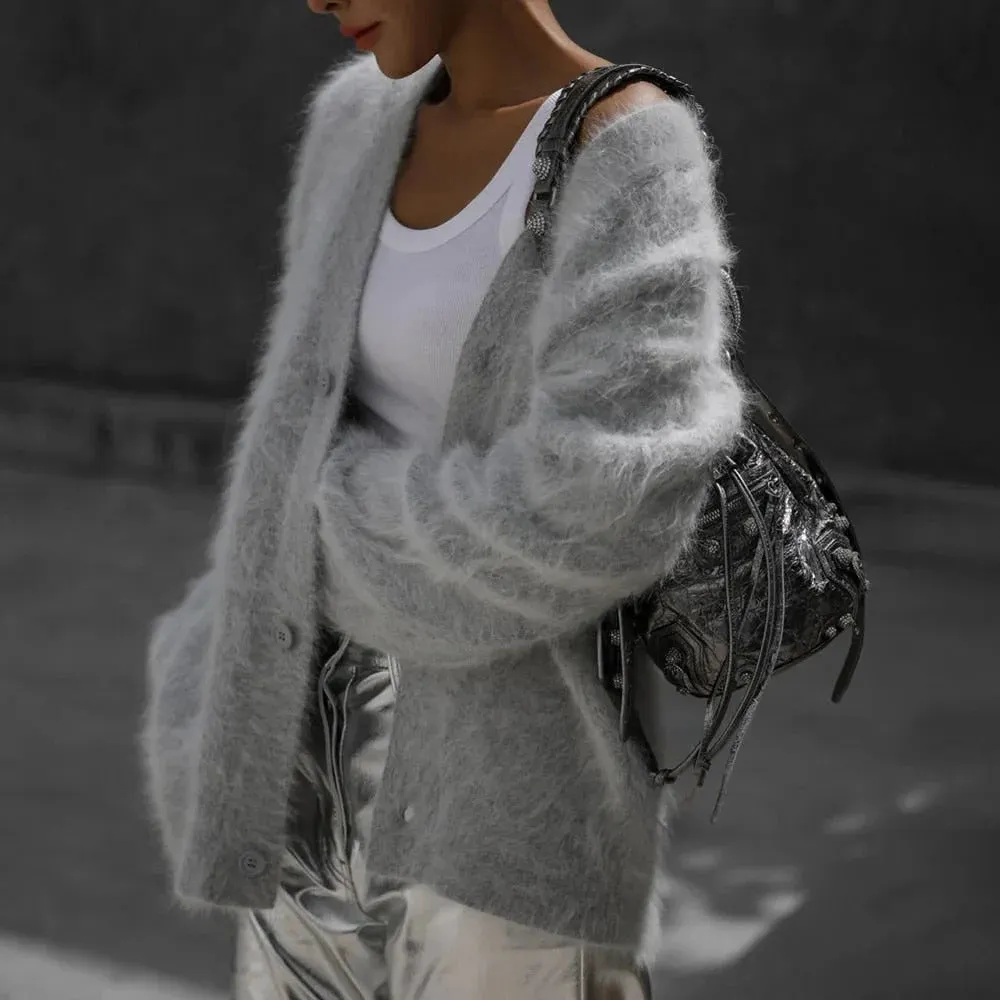 Mohair Cardigan