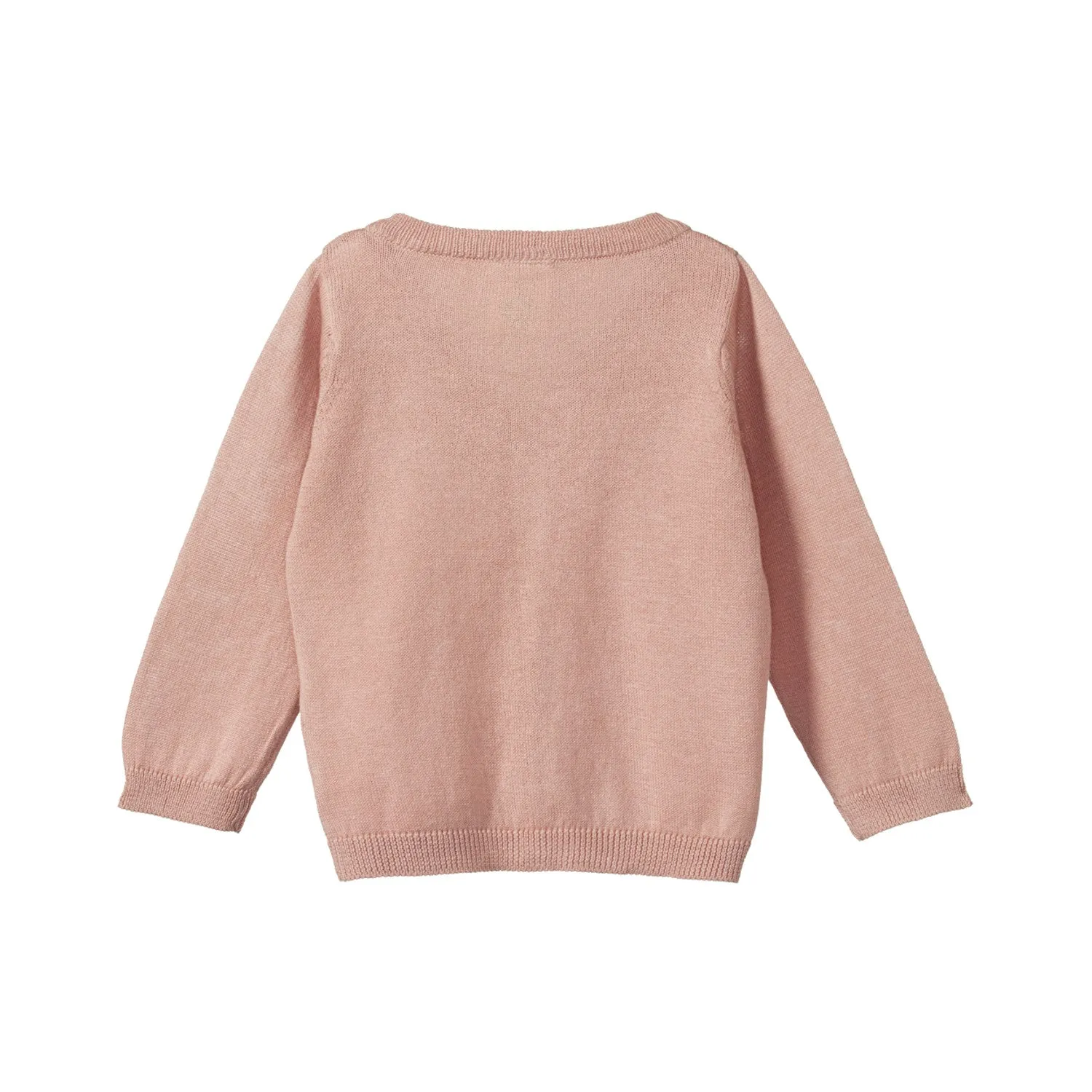 Nature Baby Light Cotton Knit Cardigan Tulip