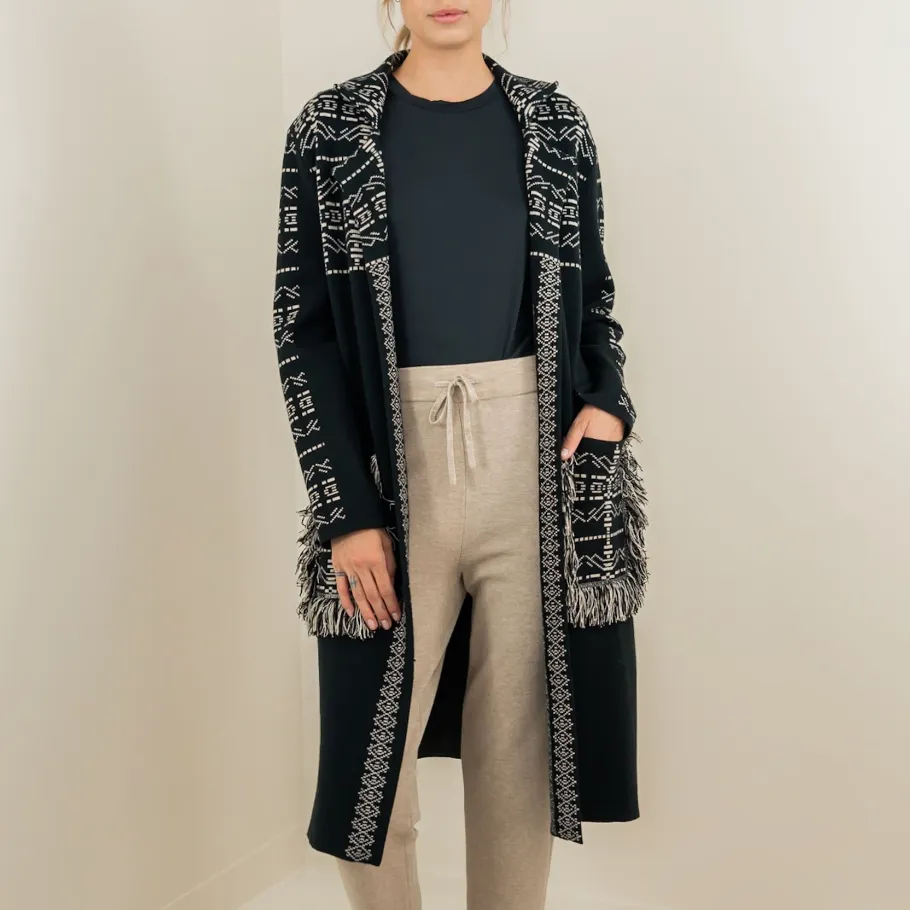 Nordic Fringe Cardi