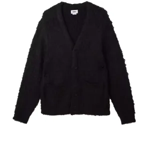 Obey Patron Cardigan - Black