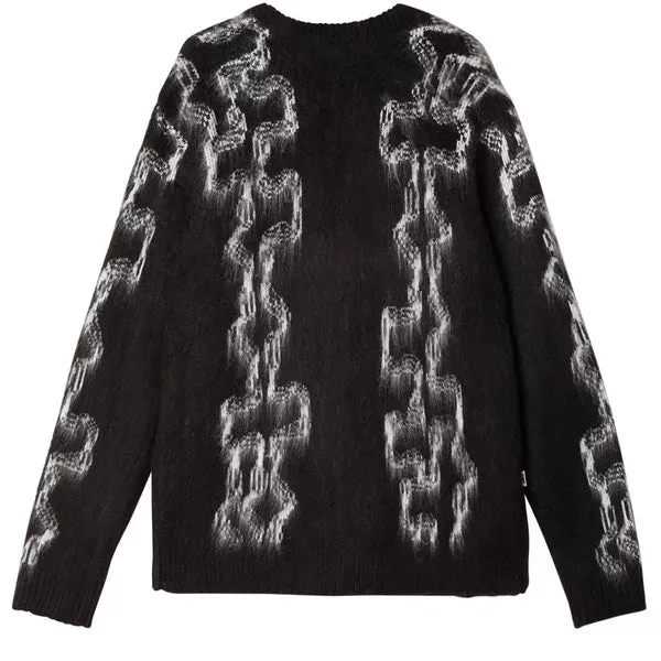 Obey Temple Cardigan - Black