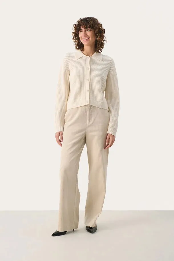 PART TWO LUCIANNA CARDIGAN BIRCH