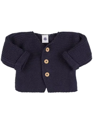 Petit Bateau   Cotton tricot knit cardigan 