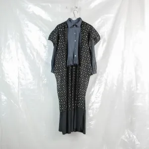 pleated two piece set