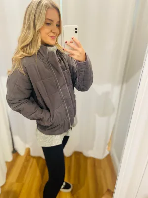 Quilted Puffer Jacket