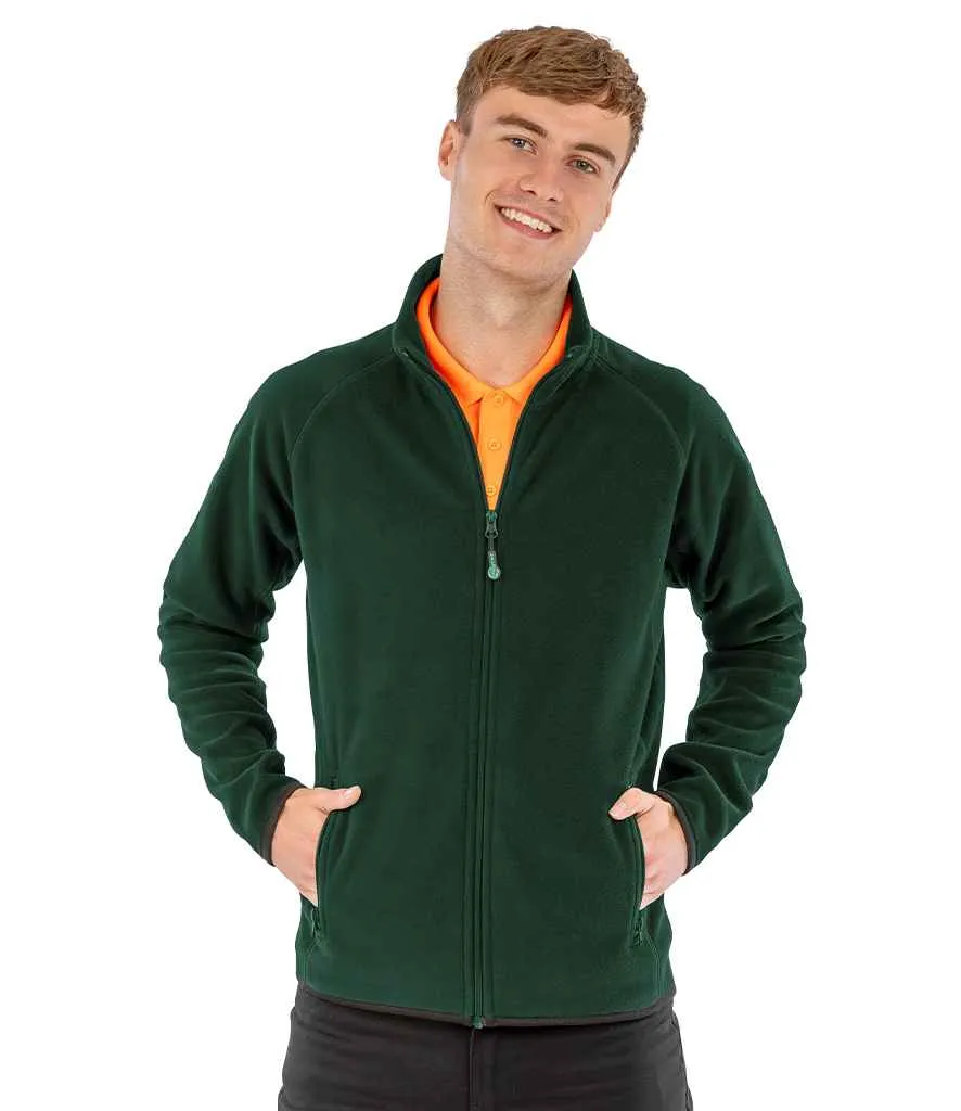 Result Genuine Recycled Polarthermic Fleece Jacket | Forest Green