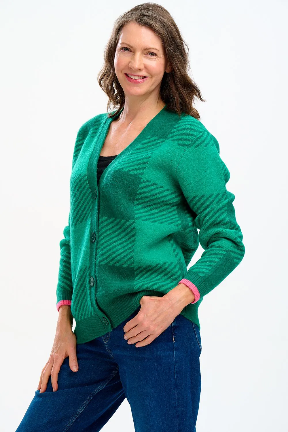 RHEA CARDGIAN (GREEN)