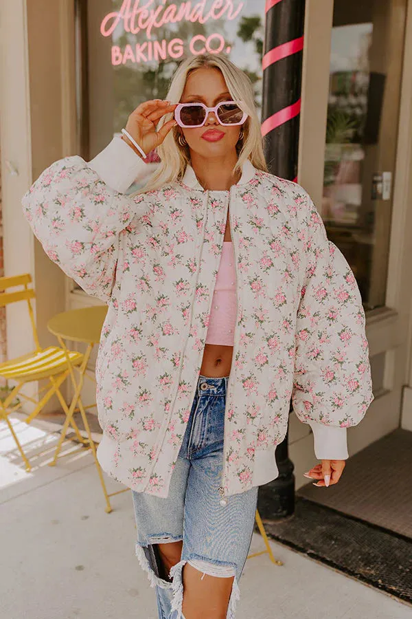 Rose Garden Quilted Jacket