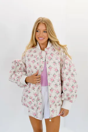 Rose Garden Quilted Jacket